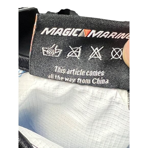 Magic Marine Sailing Jacket Boys Blue Gray 2 Layer Racing Spraytop Waterproof Br - Picture 3 of 16